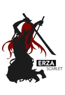 maglietta Erza Silhouette!