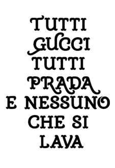 maglietta Gucci Prada