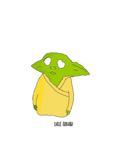 maglietta baby yoda