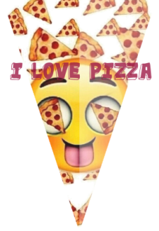 maglietta i love pizza