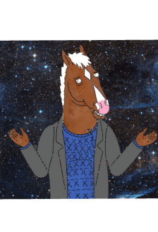 maglietta Bojack Horseman 