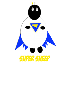 maglietta Super Sheep