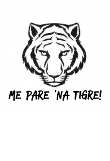 maglietta ME PARE NA TIGRE