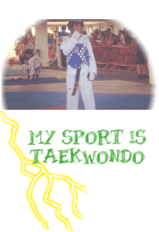 maglietta my sport is taekwondo