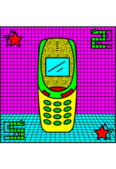 maglietta 90's Icons – Nokia 3310