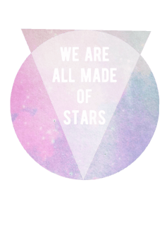 maglietta we are all made of stars