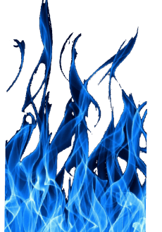 maglietta blue fire