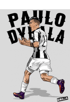 maglietta paulo dybala by monja