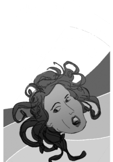 maglietta medusa#caravaggio