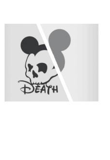 maglietta Mickey Mouse Death