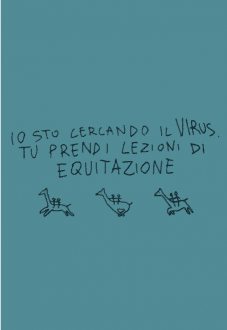 maglietta Io sto cercando il virus | Martino e Niccolò, Skam Italia 