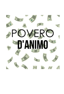 maglietta POVERO D'ANIMO