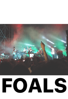 maglietta FOALS LIVE ASOLO ??????