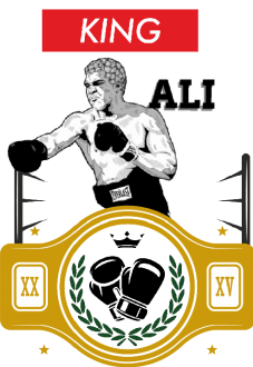 maglietta Casssius Clay Muhammad Ali 2