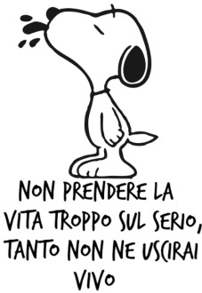 maglietta Snoopy-shirt