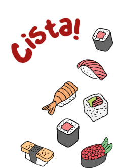 maglietta Cista Sushi