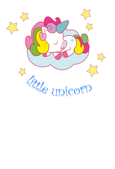 maglietta Little Unicorn