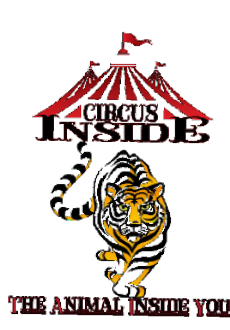 maglietta circus tiger