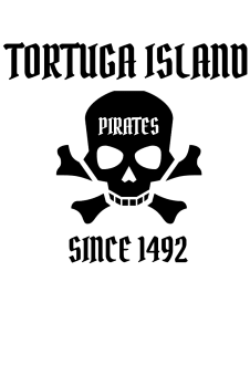 maglietta PIRATES-TORTUGAISLAND2-FELPREGM