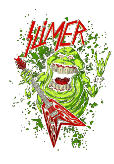 maglietta slayer slimer