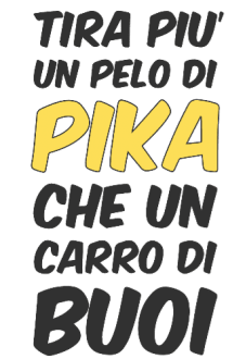 maglietta IL PELO DI PIKA