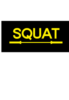maglietta squat 