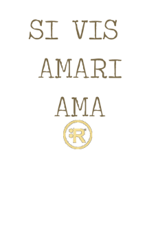 maglietta Racestyle 'Si Vis Amari Ama' 