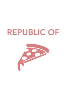 maglietta Republic of pizza