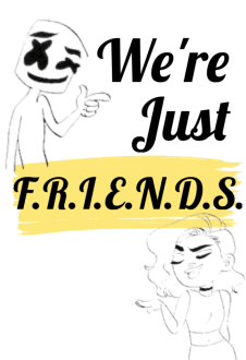maglietta Just Friends