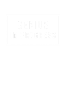 maglietta Genius in progress - t-shirt da nerd