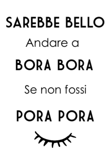 maglietta Bora bora
