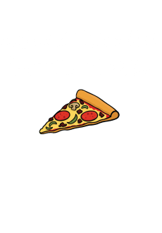 maglietta pizzatime