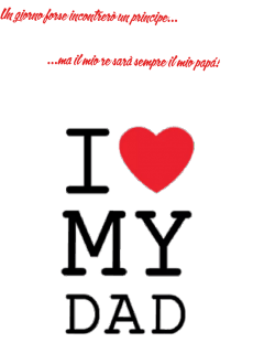 maglietta I LOVE DAD