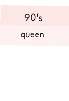maglietta 90's queen