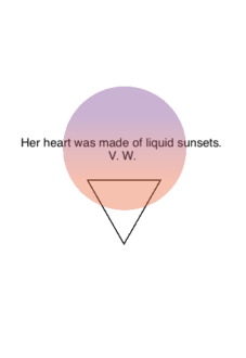 maglietta liquid sunsets