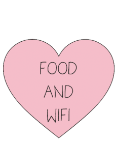 maglietta Food&Wifi