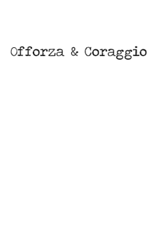 maglietta offorza e coraggio