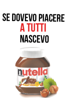 maglietta nutella