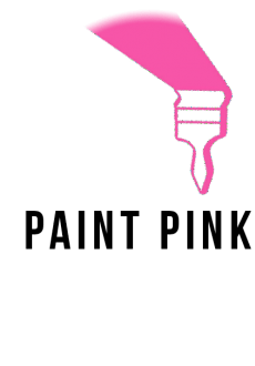 maglietta paint pink