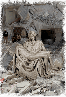 maglietta Misplaced Monuments: 'Destruction'
