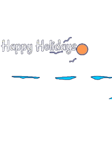 maglietta Happy Holidays t-shirt for fun holiday makers