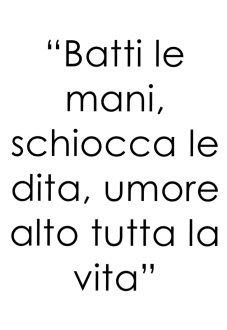 maglietta Batti le mani