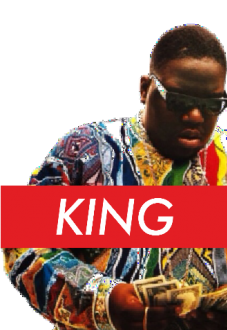 maglietta KING OF KINGS - NOTORIOUS B.I.G.