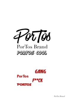 maglietta PorTos Brand