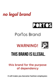 maglietta PorTos Brand 