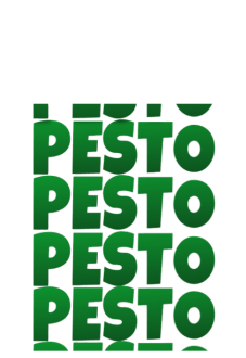 maglietta Pesto su ogni cosa