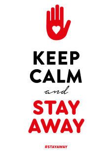 maglietta STAY AWAY SERIES