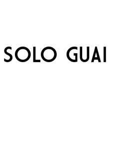 maglietta SOLO GUAI