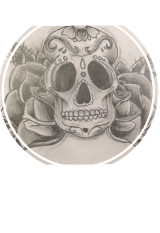 maglietta skull