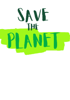 maglietta save the planet